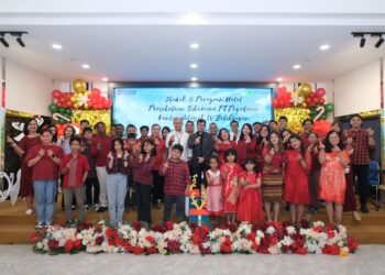 Natal Pegadaian Kanwil IV Balikpapan : Menguatkan Spirit Kebersamaan dan Dampak Positif di Lingkungan Kerja