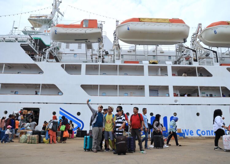 Mudik Gratis Laut dari Balikpapan Diserbu Warga