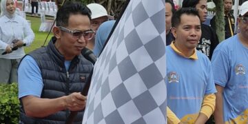 Perdana Digelar DPRD, Jalan Santai Warnai HUT ke-129 Kota Balikpapan