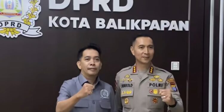 DPRD Balikpapan dan Polresta Tingkatkan Sinergi Jaga Keamanan Kota