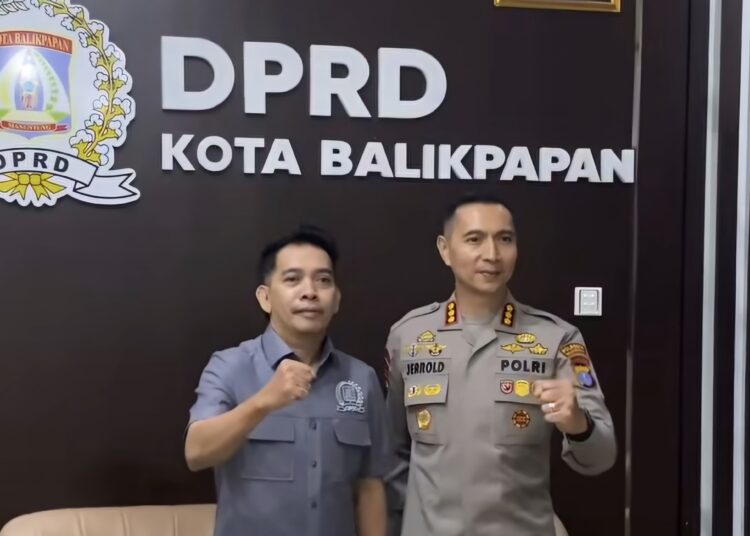 DPRD Balikpapan dan Polresta Tingkatkan Sinergi Jaga Keamanan Kota