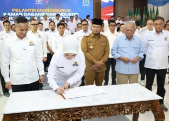 Resmi Dikukuhkan di Jantung IKN, KADIN Kaltim Siap Jadi Motor Baru Ekonomi Hijau Nasional