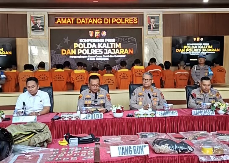 81 Pelaku Kejahatan Jalanan Diamankan