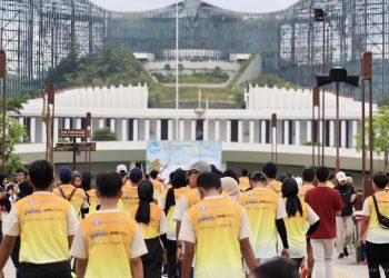 Langkah Kecil untuk Bumi, Otorita IKN Galakkan Kebiasaan Berjalan Kaki dan Daur Ulang