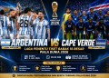 Tiga Tiket 16 Besar Diperebutkan, Cape Verde Siap Uji Mental Juara Bertahan Argentina di Laga Hidup Mati