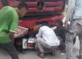 Satu Tewas dalam Kecelakaan Truk Tangki Pertamina dengan Motor di Jalan Projakal