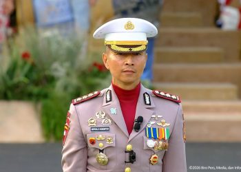 Kombes Jerrold, Putra Tomohon yang Dipercaya Pimpin Penurunan Bendera di Istana