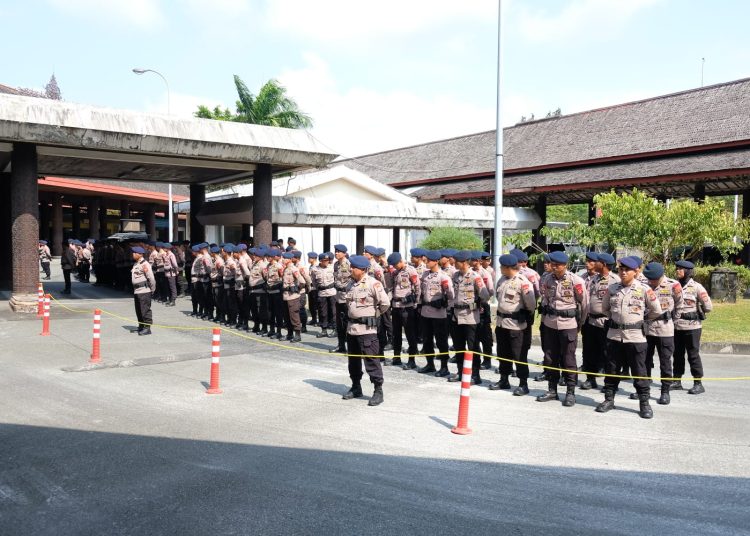 190 Personel Brimob Kaltim Dikirim ke Kalbar Perkuat Penanganan Karhutla