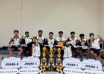 Tiga Emas dari Surabaya, Generasi Muda Handball Kaltim Mulai Unjuk Kelas