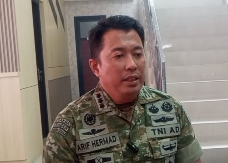 Komandan Kodim 0901/Samarinda, Kolonel Inf Arif Hermad