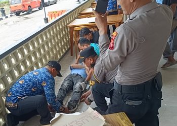 Polisi Dalami Peristiwa Pria Terjatuh dari Lantai Empat Penginapan di Ruko Bandar Balikpapan